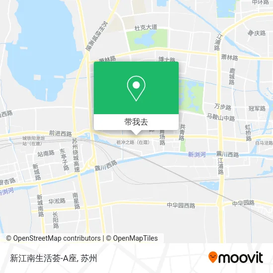 新江南生活荟-A座地图