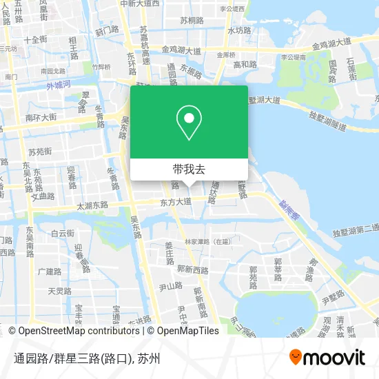 通园路/群星三路(路口)地图
