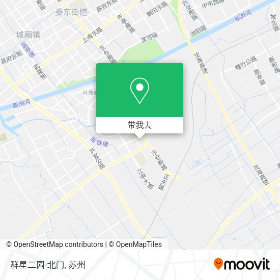群星二园-北门地图