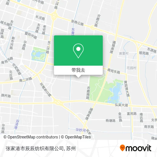 张家港市辰辰纺织有限公司地图