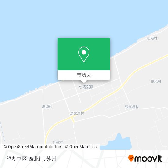 望湖中区-西北门地图