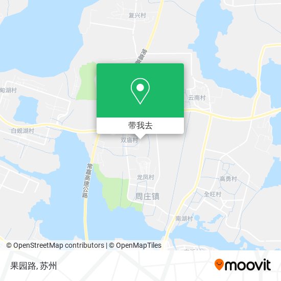果园路地图