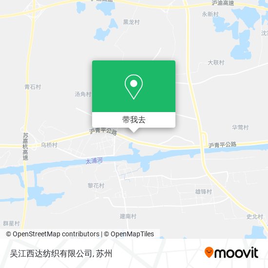 吴江西达纺织有限公司地图