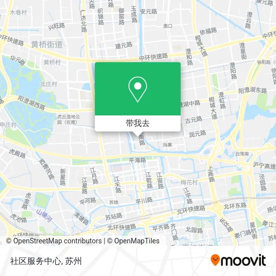 社区服务中心地图