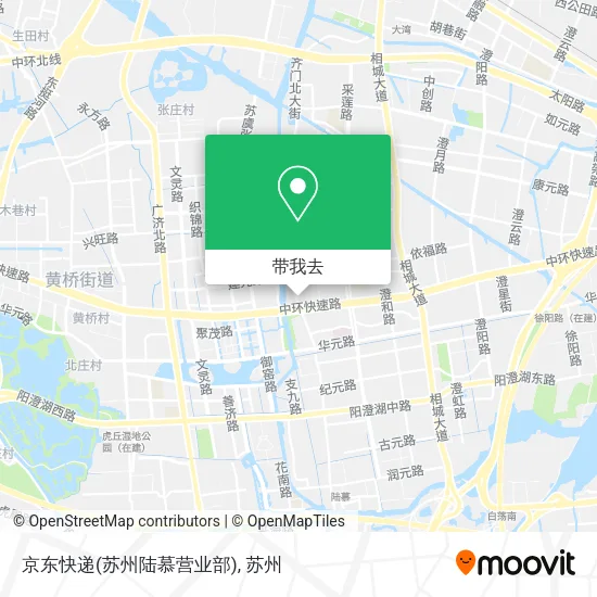 京东快递(苏州陆慕营业部)地图