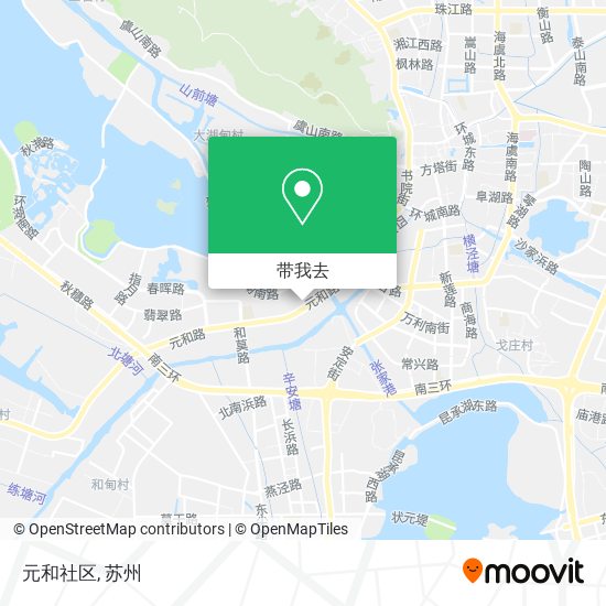 元和社区地图