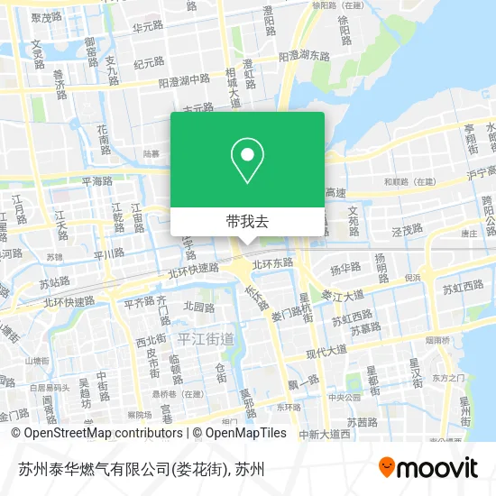 苏州泰华燃气有限公司(娄花街)地图