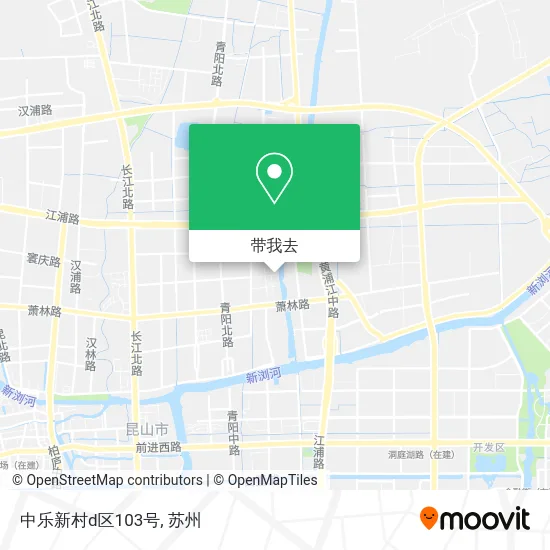 中乐新村d区103号地图