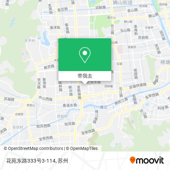 花苑东路333号3-114地图