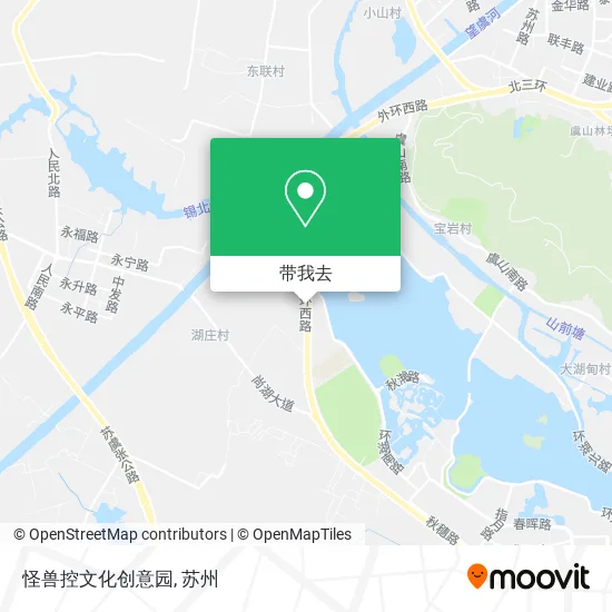 怪兽控文化创意园地图