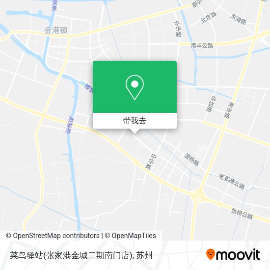 菜鸟驿站(张家港金城二期南门店)地图