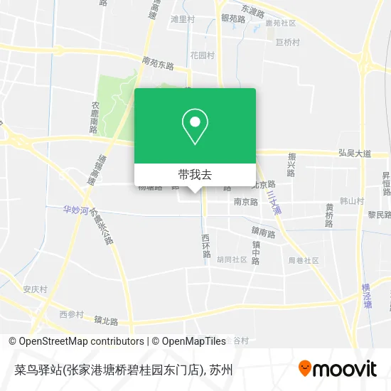 菜鸟驿站(张家港塘桥碧桂园东门店)地图