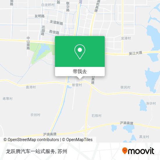 龙跃腾汽车一站式服务地图