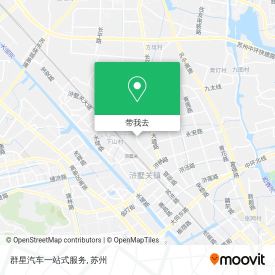 群星汽车一站式服务地图