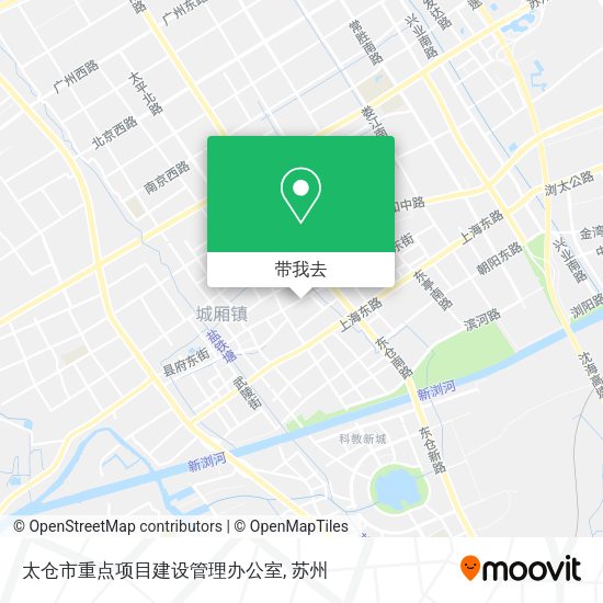 太仓市重点项目建设管理办公室地图