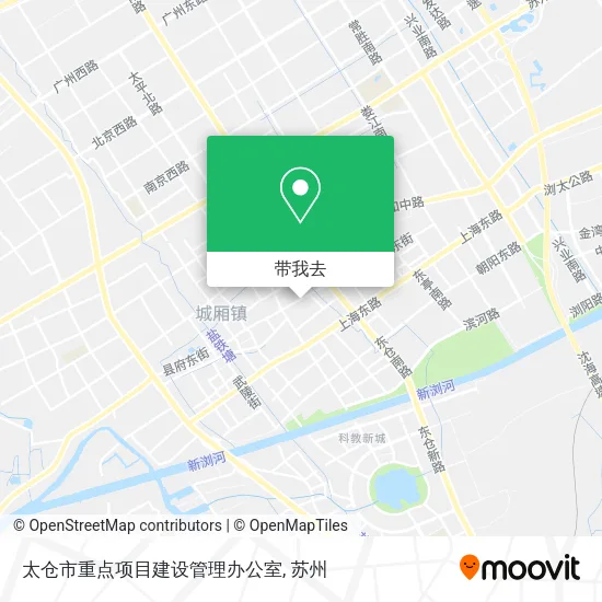 太仓市重点项目建设管理办公室地图