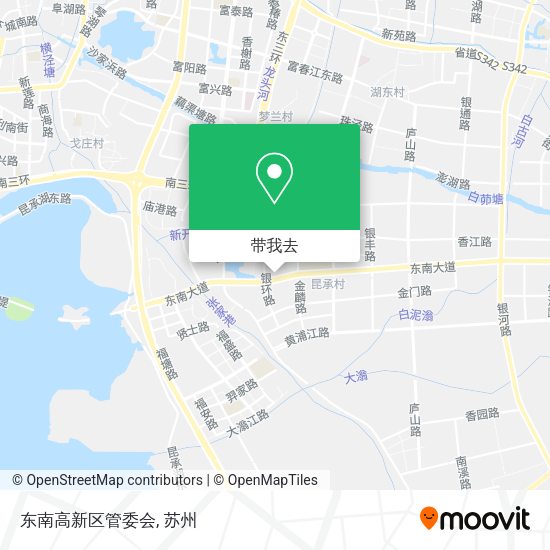 东南高新区管委会地图