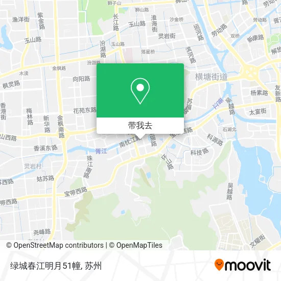 绿城春江明月51幢地图