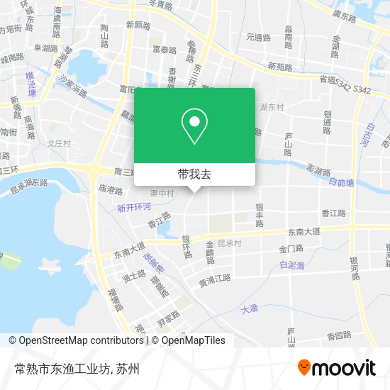 常熟市东渔工业坊地图
