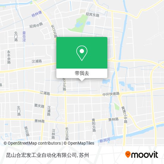 昆山合宏发工业自动化有限公司地图
