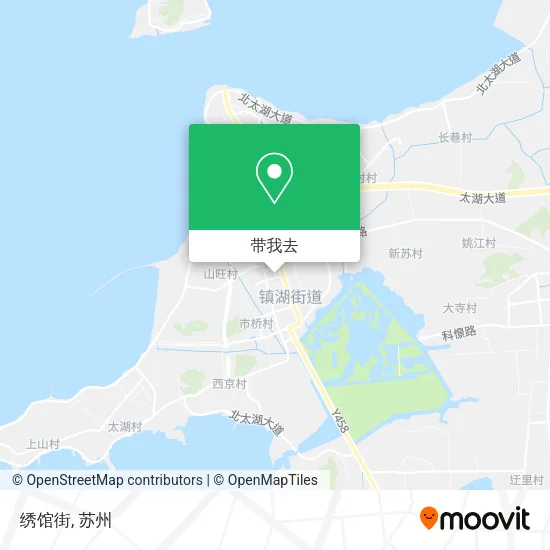 绣馆街地图
