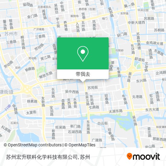 苏州宏升联科化学科技有限公司地图