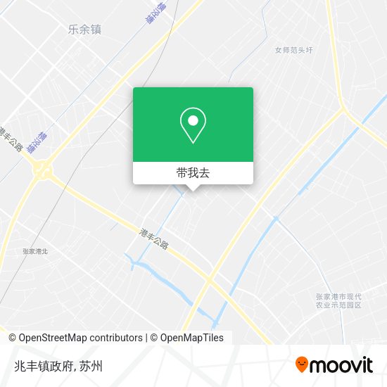 兆丰镇政府地图