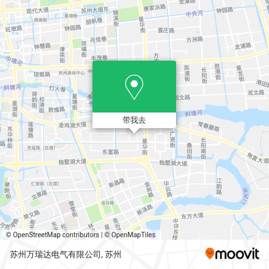 苏州万瑞达电气有限公司地图