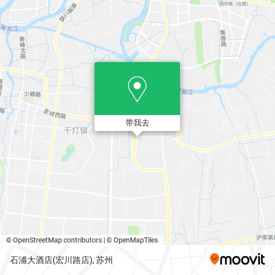 石浦大酒店(宏川路店)地图