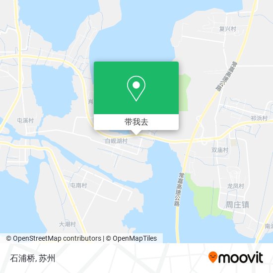 石浦桥地图