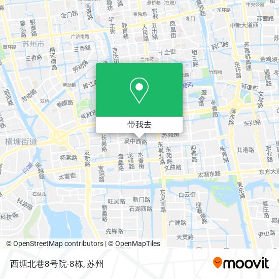 西塘北巷8号院-8栋地图