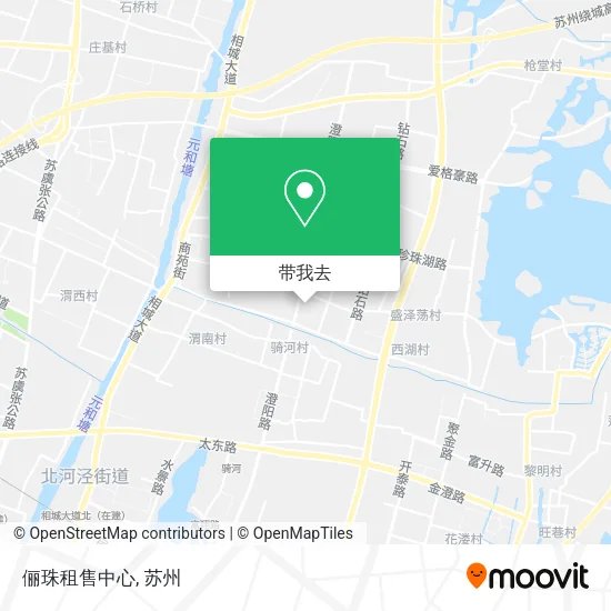 俪珠租售中心地图
