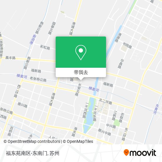 福东苑南区-东南门地图