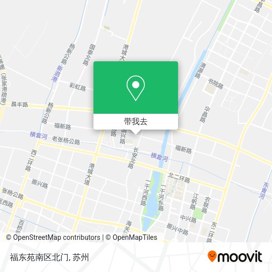 福东苑南区北门地图