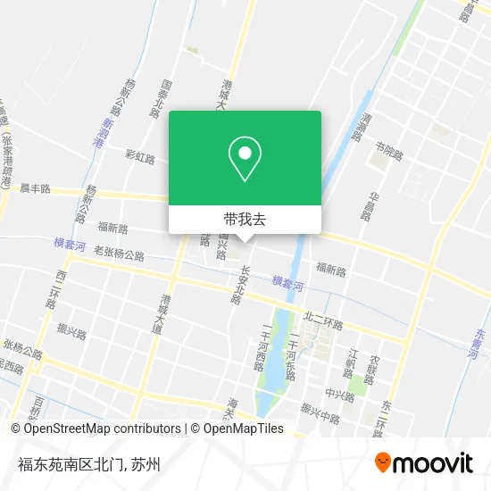 福东苑南区北门地图