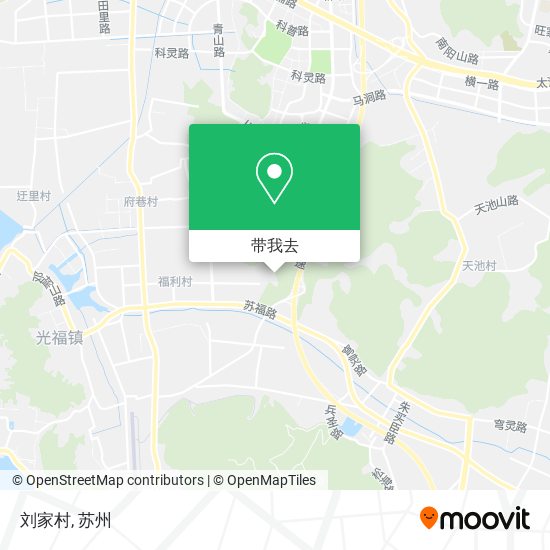 刘家村地图