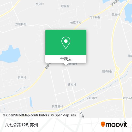 八七公路125地图