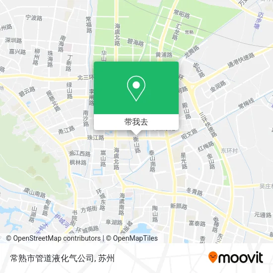 常熟市管道液化气公司地图