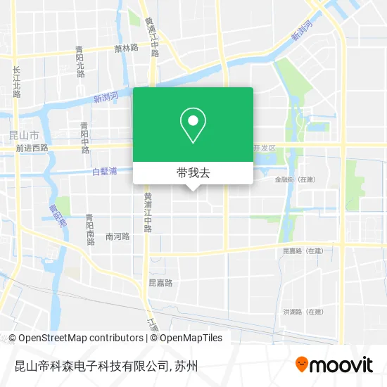昆山帝科森电子科技有限公司地图