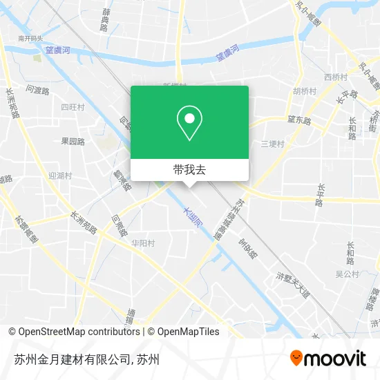 苏州金月建材有限公司地图