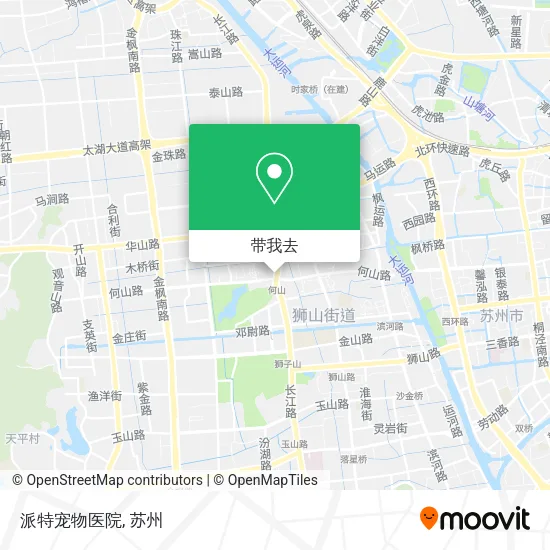 派特宠物医院地图