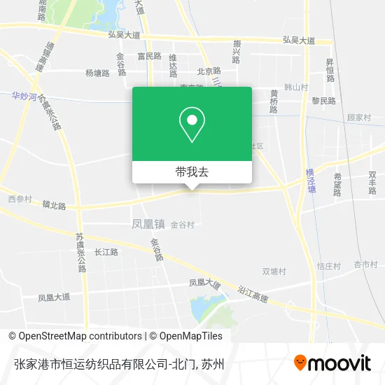 张家港市恒运纺织品有限公司-北门地图