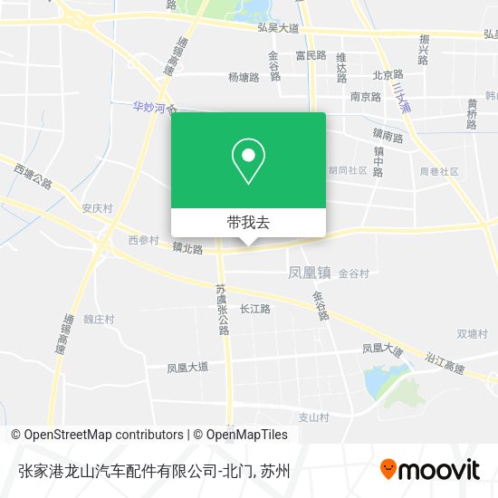 张家港龙山汽车配件有限公司-北门地图