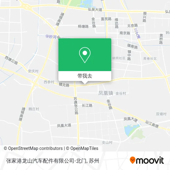 张家港龙山汽车配件有限公司-北门地图