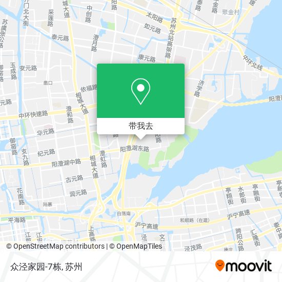 众泾家园-7栋地图