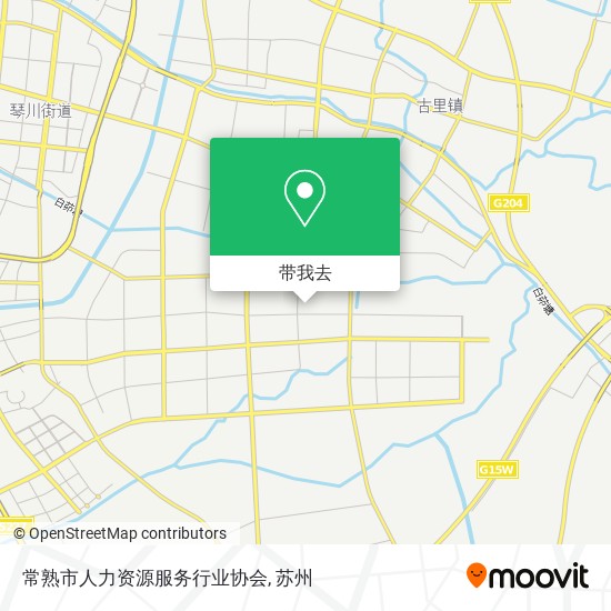 常熟市人力资源服务行业协会地图