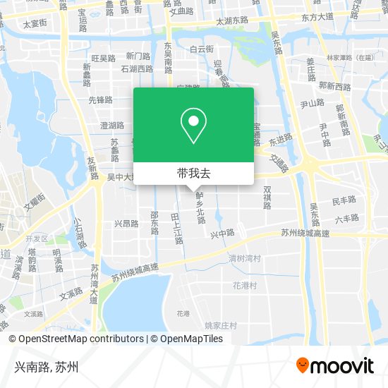 兴南路地图