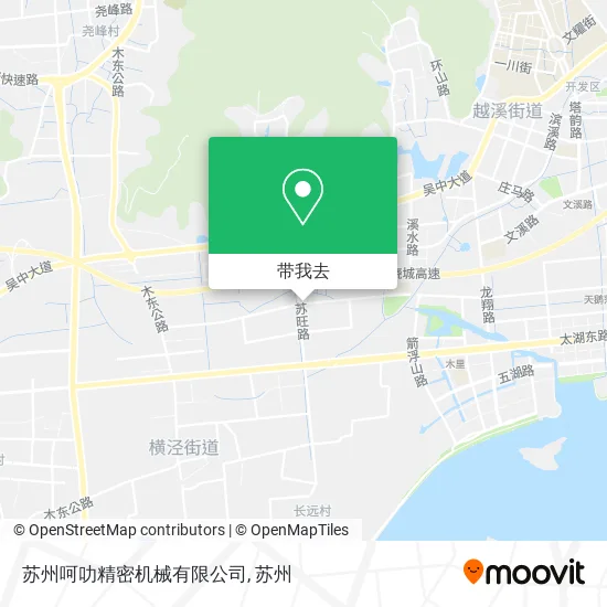 苏州呵叻精密机械有限公司地图