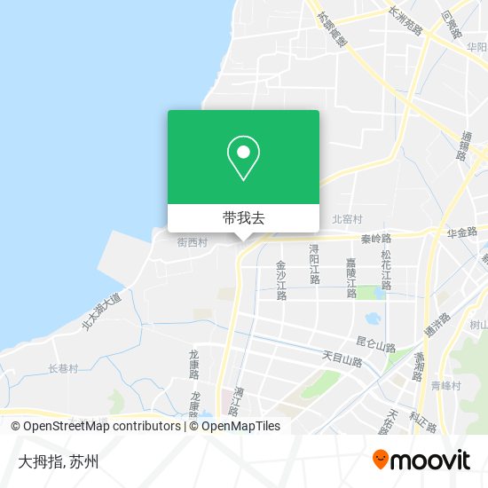 大拇指地图