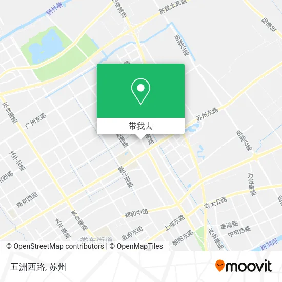 五洲西路地图